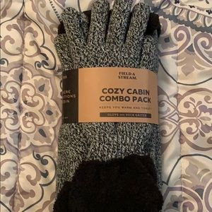 Field & Stream Glove and Neck Gaiter Set